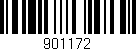 Código de barras (EAN, GTIN, SKU, ISBN): '901172'