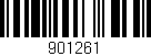 Código de barras (EAN, GTIN, SKU, ISBN): '901261'