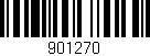 Código de barras (EAN, GTIN, SKU, ISBN): '901270'