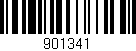 Código de barras (EAN, GTIN, SKU, ISBN): '901341'