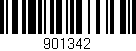 Código de barras (EAN, GTIN, SKU, ISBN): '901342'