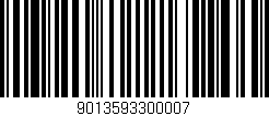 Código de barras (EAN, GTIN, SKU, ISBN): '9013593300007'
