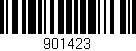 Código de barras (EAN, GTIN, SKU, ISBN): '901423'