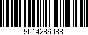 Código de barras (EAN, GTIN, SKU, ISBN): '9014286988'