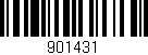 Código de barras (EAN, GTIN, SKU, ISBN): '901431'