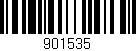 Código de barras (EAN, GTIN, SKU, ISBN): '901535'