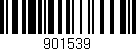 Código de barras (EAN, GTIN, SKU, ISBN): '901539'