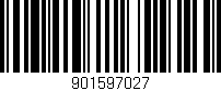 Código de barras (EAN, GTIN, SKU, ISBN): '901597027'