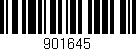 Código de barras (EAN, GTIN, SKU, ISBN): '901645'