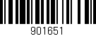 Código de barras (EAN, GTIN, SKU, ISBN): '901651'