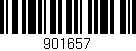 Código de barras (EAN, GTIN, SKU, ISBN): '901657'