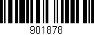 Código de barras (EAN, GTIN, SKU, ISBN): '901878'