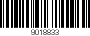 Código de barras (EAN, GTIN, SKU, ISBN): '9018833'