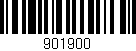 Código de barras (EAN, GTIN, SKU, ISBN): '901900'