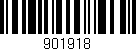 Código de barras (EAN, GTIN, SKU, ISBN): '901918'