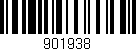 Código de barras (EAN, GTIN, SKU, ISBN): '901938'