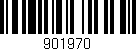 Código de barras (EAN, GTIN, SKU, ISBN): '901970'