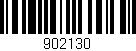 Código de barras (EAN, GTIN, SKU, ISBN): '902130'
