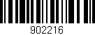 Código de barras (EAN, GTIN, SKU, ISBN): '902216'