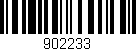 Código de barras (EAN, GTIN, SKU, ISBN): '902233'