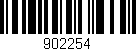 Código de barras (EAN, GTIN, SKU, ISBN): '902254'