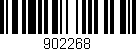 Código de barras (EAN, GTIN, SKU, ISBN): '902268'