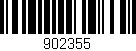 Código de barras (EAN, GTIN, SKU, ISBN): '902355'