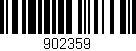 Código de barras (EAN, GTIN, SKU, ISBN): '902359'