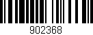 Código de barras (EAN, GTIN, SKU, ISBN): '902368'