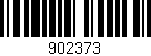 Código de barras (EAN, GTIN, SKU, ISBN): '902373'