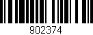 Código de barras (EAN, GTIN, SKU, ISBN): '902374'