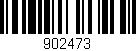 Código de barras (EAN, GTIN, SKU, ISBN): '902473'