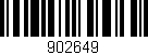 Código de barras (EAN, GTIN, SKU, ISBN): '902649'