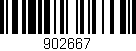 Código de barras (EAN, GTIN, SKU, ISBN): '902667'