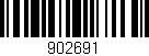 Código de barras (EAN, GTIN, SKU, ISBN): '902691'