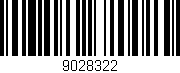 Código de barras (EAN, GTIN, SKU, ISBN): '9028322'