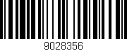 Código de barras (EAN, GTIN, SKU, ISBN): '9028356'