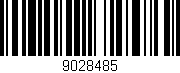 Código de barras (EAN, GTIN, SKU, ISBN): '9028485'