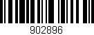 Código de barras (EAN, GTIN, SKU, ISBN): '902896'