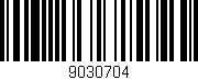 Código de barras (EAN, GTIN, SKU, ISBN): '9030704'
