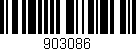 Código de barras (EAN, GTIN, SKU, ISBN): '903086'