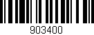 Código de barras (EAN, GTIN, SKU, ISBN): '903400'