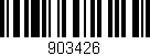 Código de barras (EAN, GTIN, SKU, ISBN): '903426'