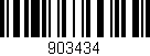 Código de barras (EAN, GTIN, SKU, ISBN): '903434'