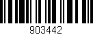 Código de barras (EAN, GTIN, SKU, ISBN): '903442'