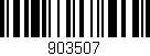 Código de barras (EAN, GTIN, SKU, ISBN): '903507'