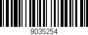 Código de barras (EAN, GTIN, SKU, ISBN): '9035254'