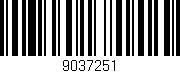 Código de barras (EAN, GTIN, SKU, ISBN): '9037251'