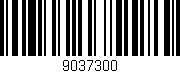 Código de barras (EAN, GTIN, SKU, ISBN): '9037300'