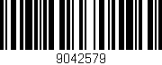 Código de barras (EAN, GTIN, SKU, ISBN): '9042579'